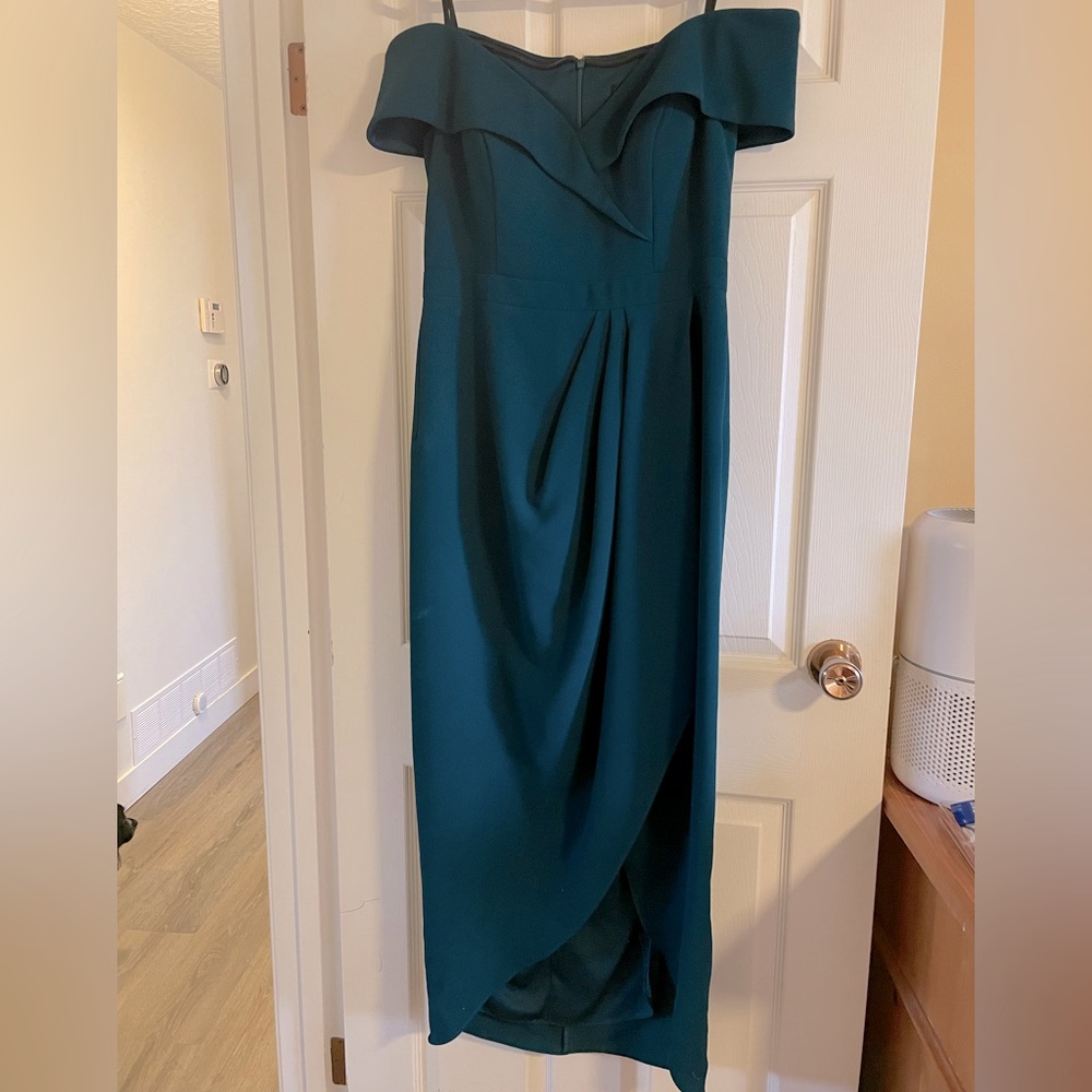 Off Shoulder Midi Dress